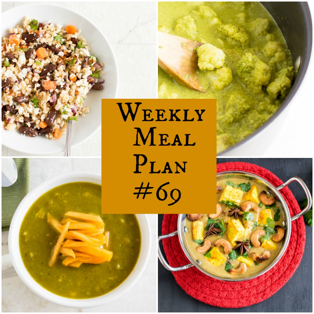 Weekly Meal Plan #69 | healthy vegan and vegetarian recipes | kiipfit.com