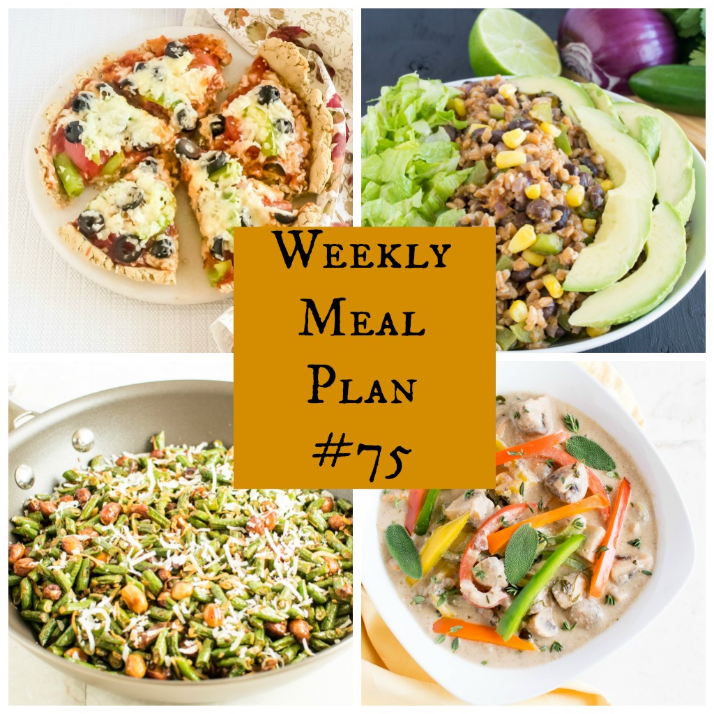 Weekly Meal Plan #75 | healthy vegan and vegetarian recipes | kiipfit.com